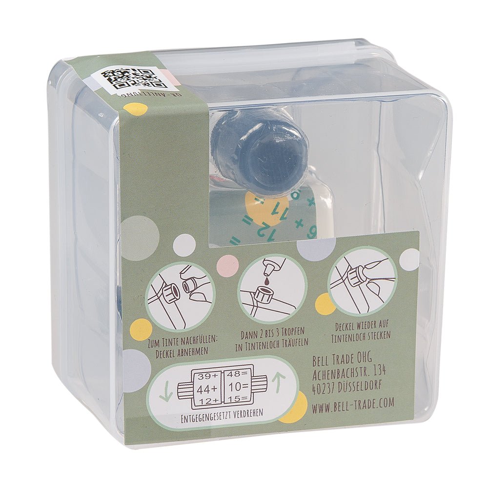 Lulubug Mathe Rollstempel "Addition" Bell Trade - malmichmunt.com