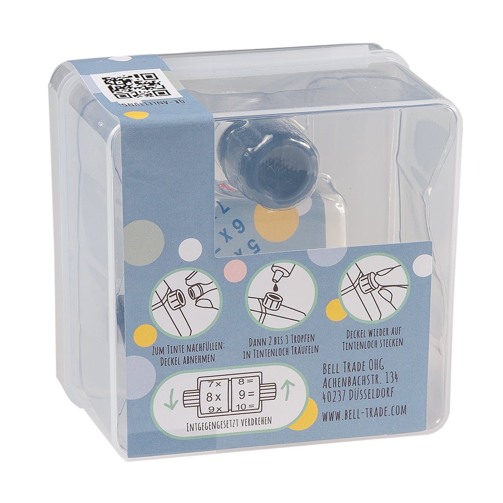 Lulubug Mathe Rollstempel "Multiplikation" Bell Trade - malmichmunt.com