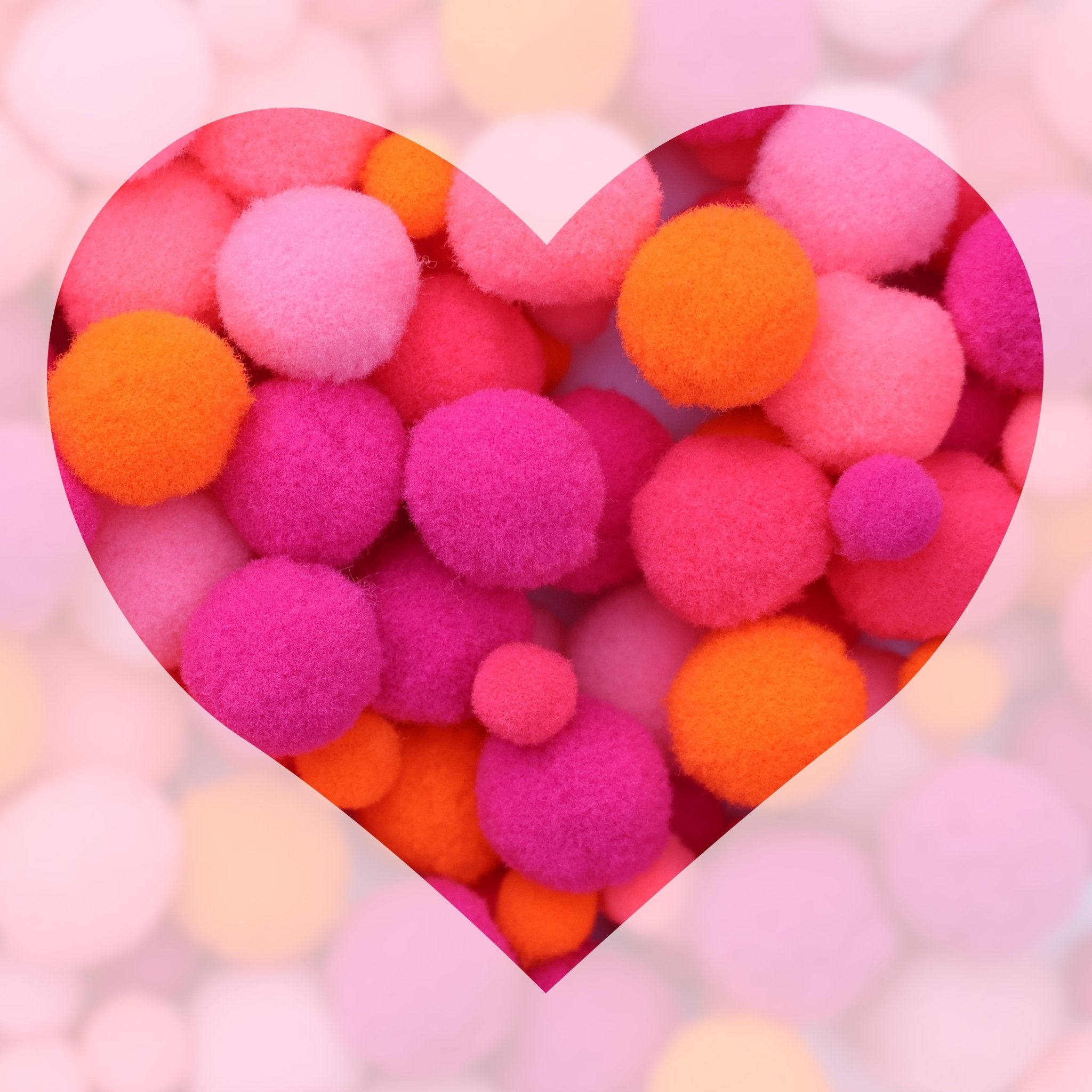 Lulubug PomPon Set, 500 Stück "Neon" Bell Trade - malmichmunt.com