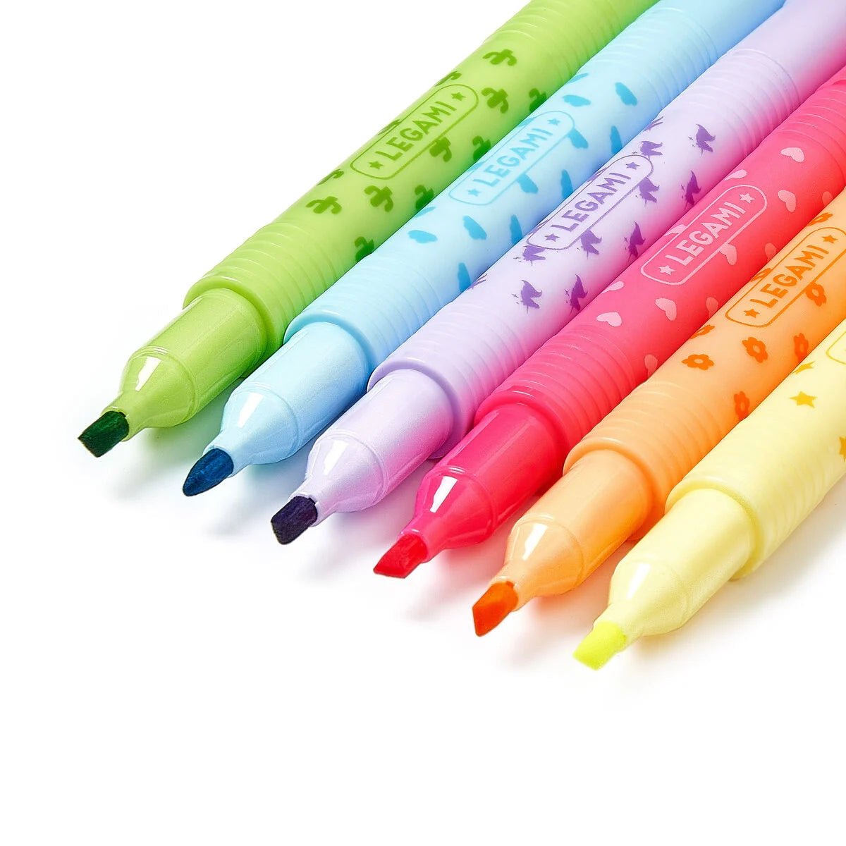 Magic Highlighters - Set mit 6 löschbaren Textmarkern Legami - malmichmunt.com
