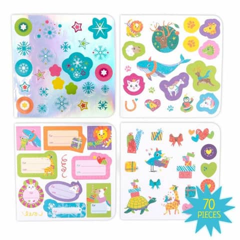 Magic Moments - Sticker Glitzer - Malbuch Trendhaus - malmichmunt.com