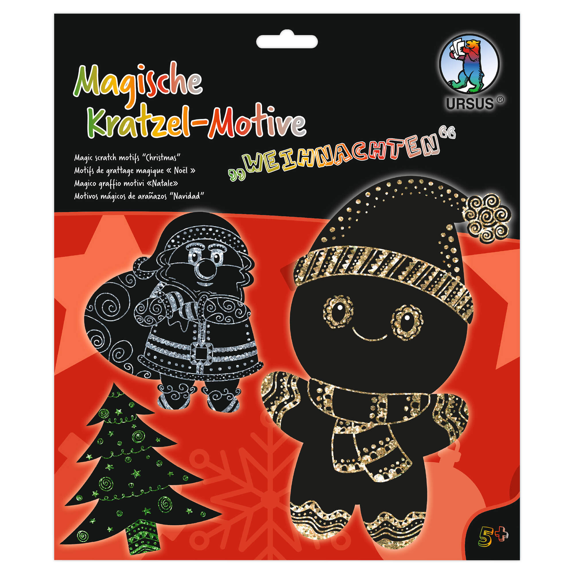 Magische Kratzel - Motive "Weihnachten" Ursus - malmichmunt.com