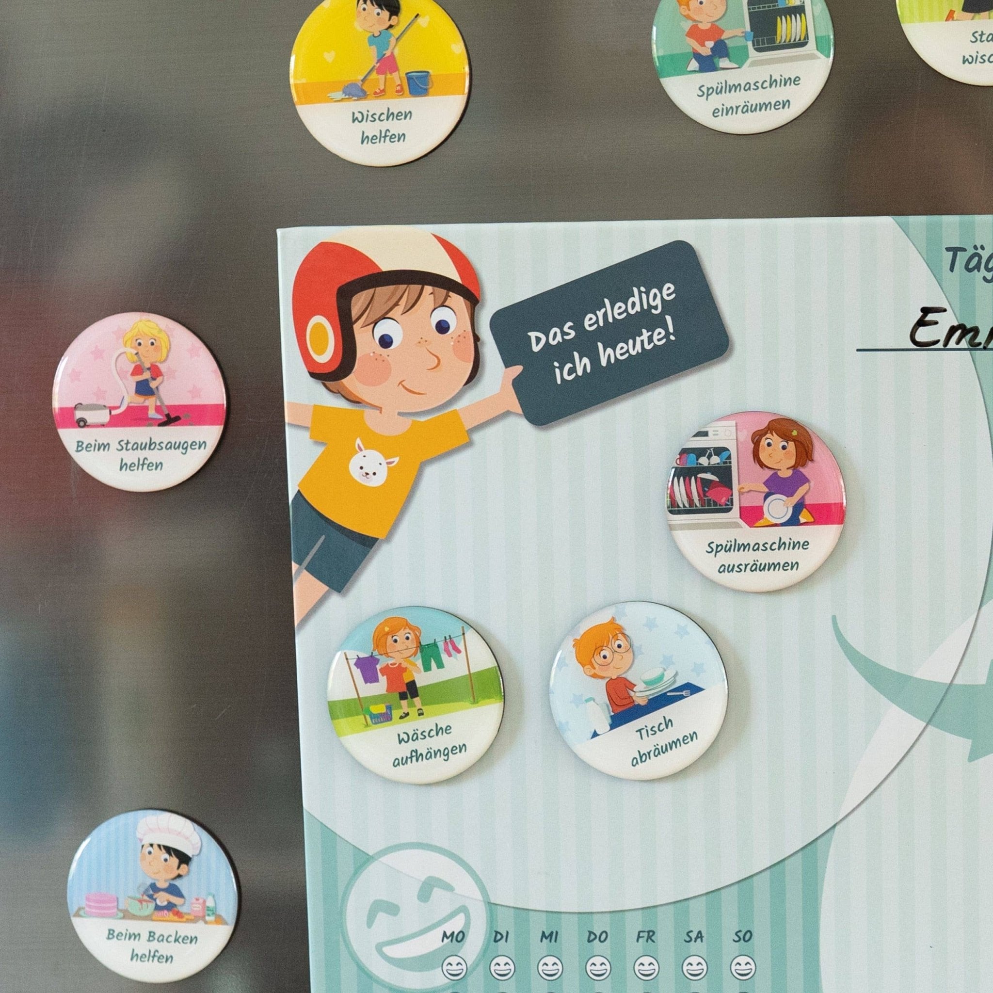 Magnet - Erweiterungs - Set "Kleine Helfer" Papierdrachen - malmichmunt.com