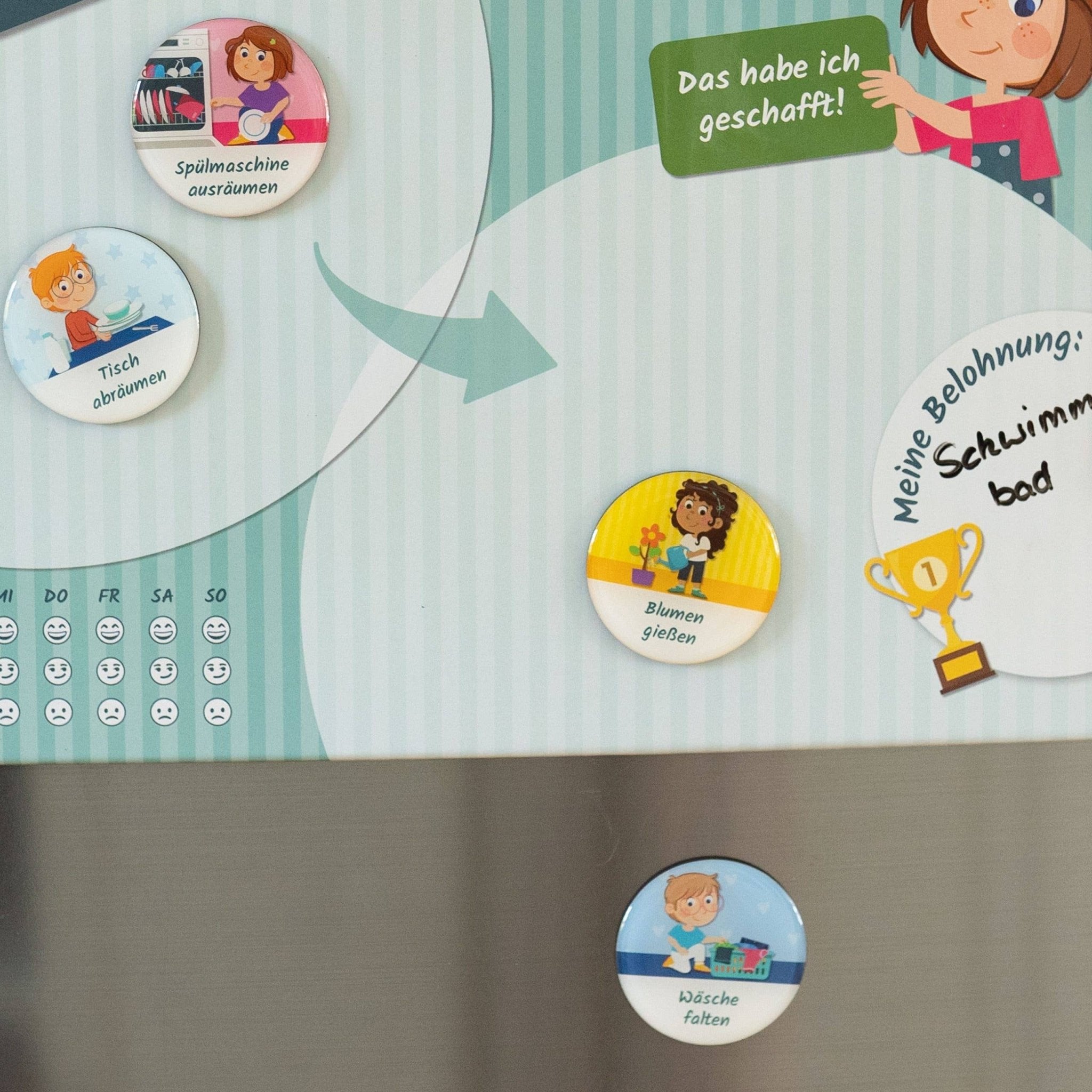 Magnet - Erweiterungs - Set "Kleine Helfer" Papierdrachen - malmichmunt.com
