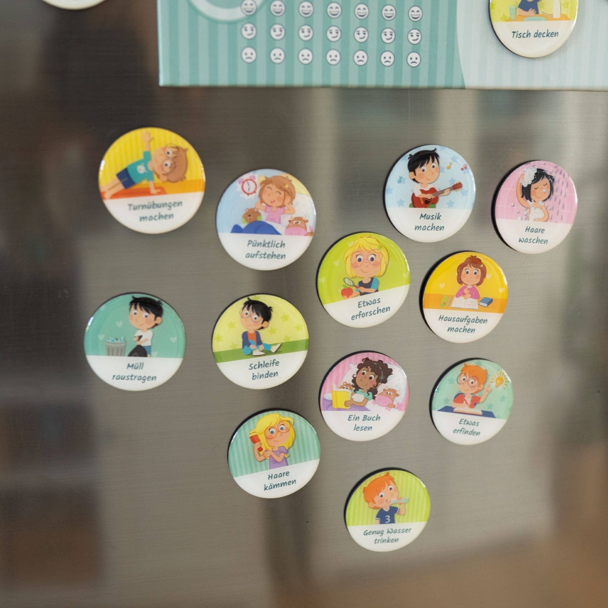 Magnet - Erweiterungs - Set "Kreativ & Selbstständig" Papierdrachen - malmichmunt.com