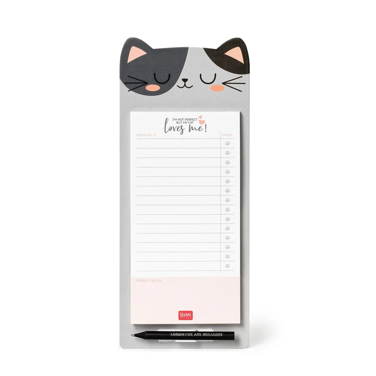 Magnet - Notizblock Katze - Don‘t Forget Legami - malmichmunt.com
