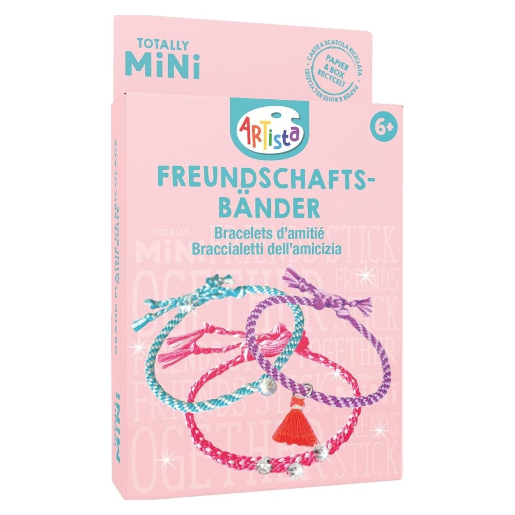 Mini Bastelset Freundschaftsbänder Artista - malmichmunt.com