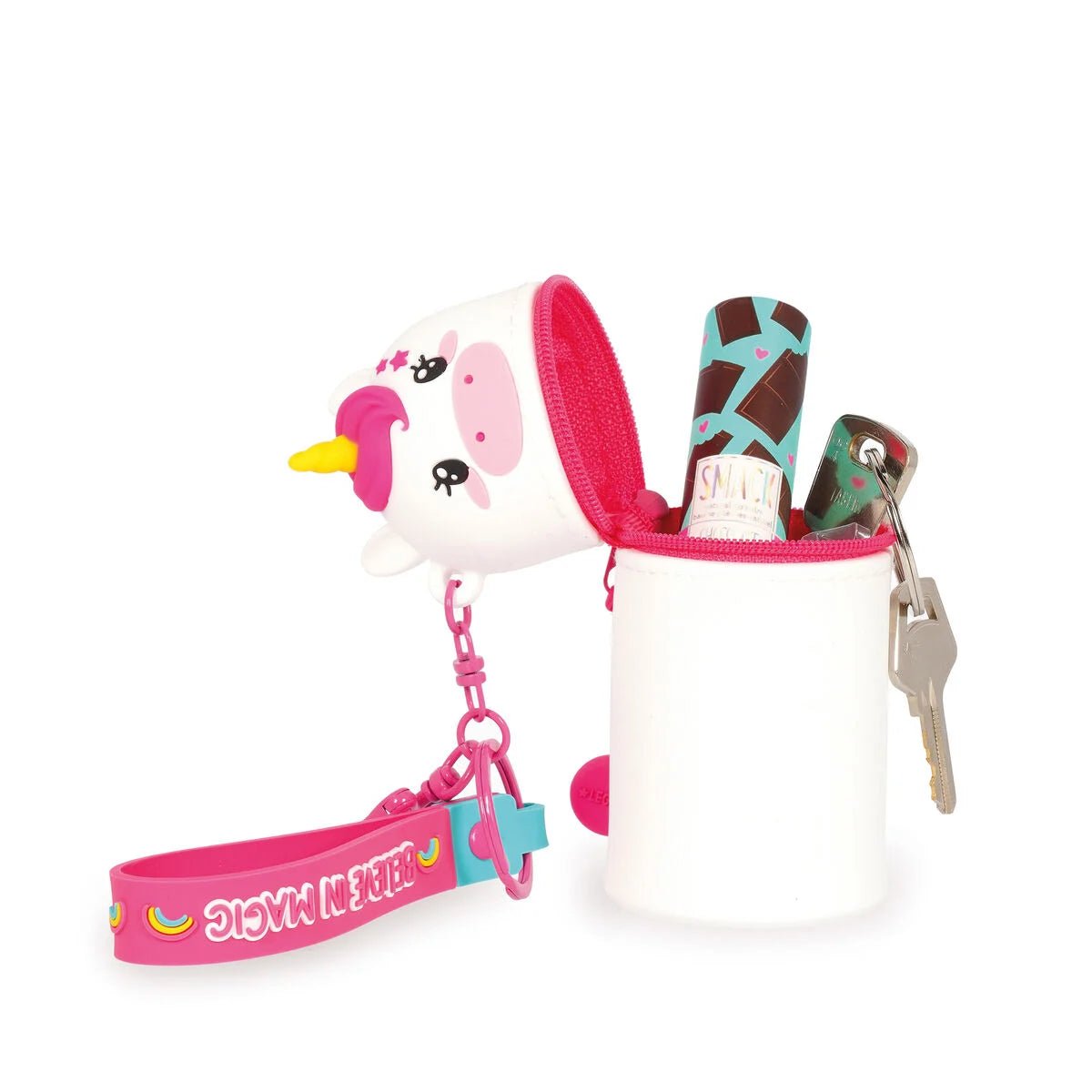 Mini Kawaii Münztasche mit Schlüsselanhänger - Einhorn Legami - malmichmunt.com