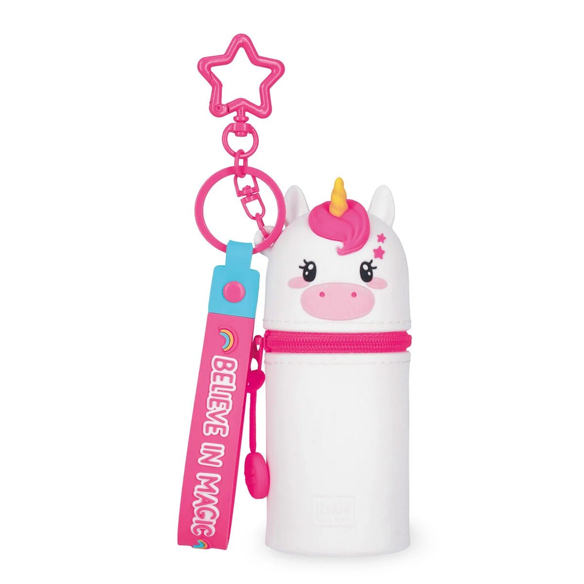 Mini Kawaii Münztasche mit Schlüsselanhänger - Einhorn Legami - malmichmunt.com