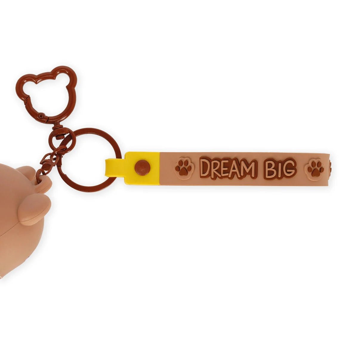 Mini Kawaii Münztasche mit Schlüsselanhänger - Teddy Legami - malmichmunt.com