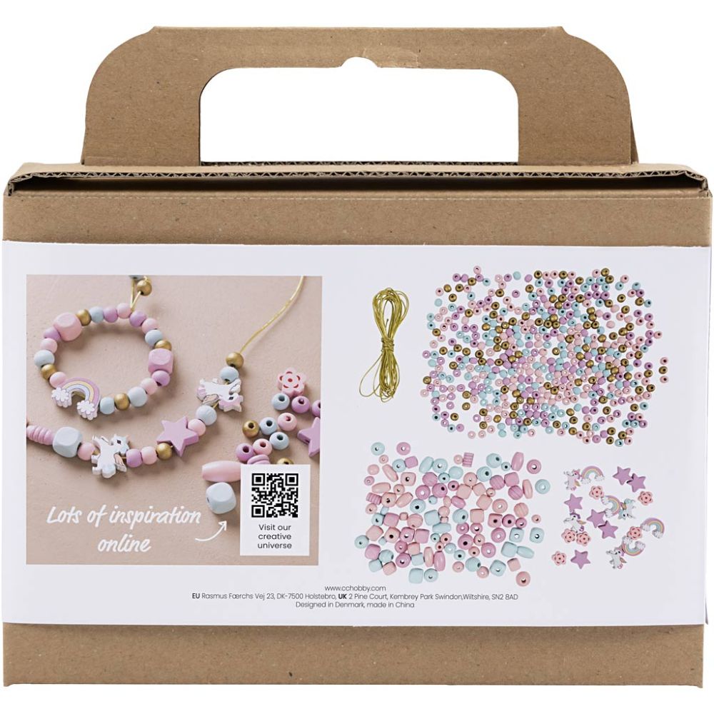 Mini Kreativ Mix Schmuck – Pastellfarbene Armbänder selber machen Creativ Company - malmichmunt.com