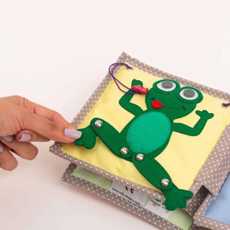 Mini Quiet Book "Dösender Löwe" Jolly Designs - malmichmunt.com