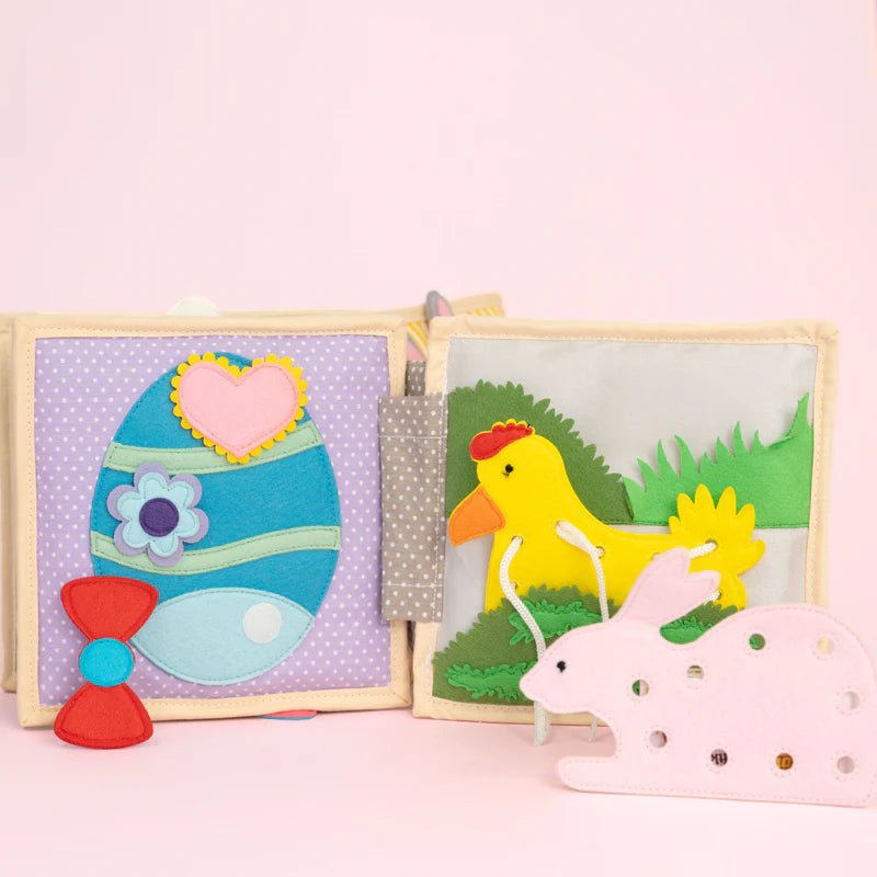 Mini Quiet Book "Funny Bunny" Jolly Designs - malmichmunt.com