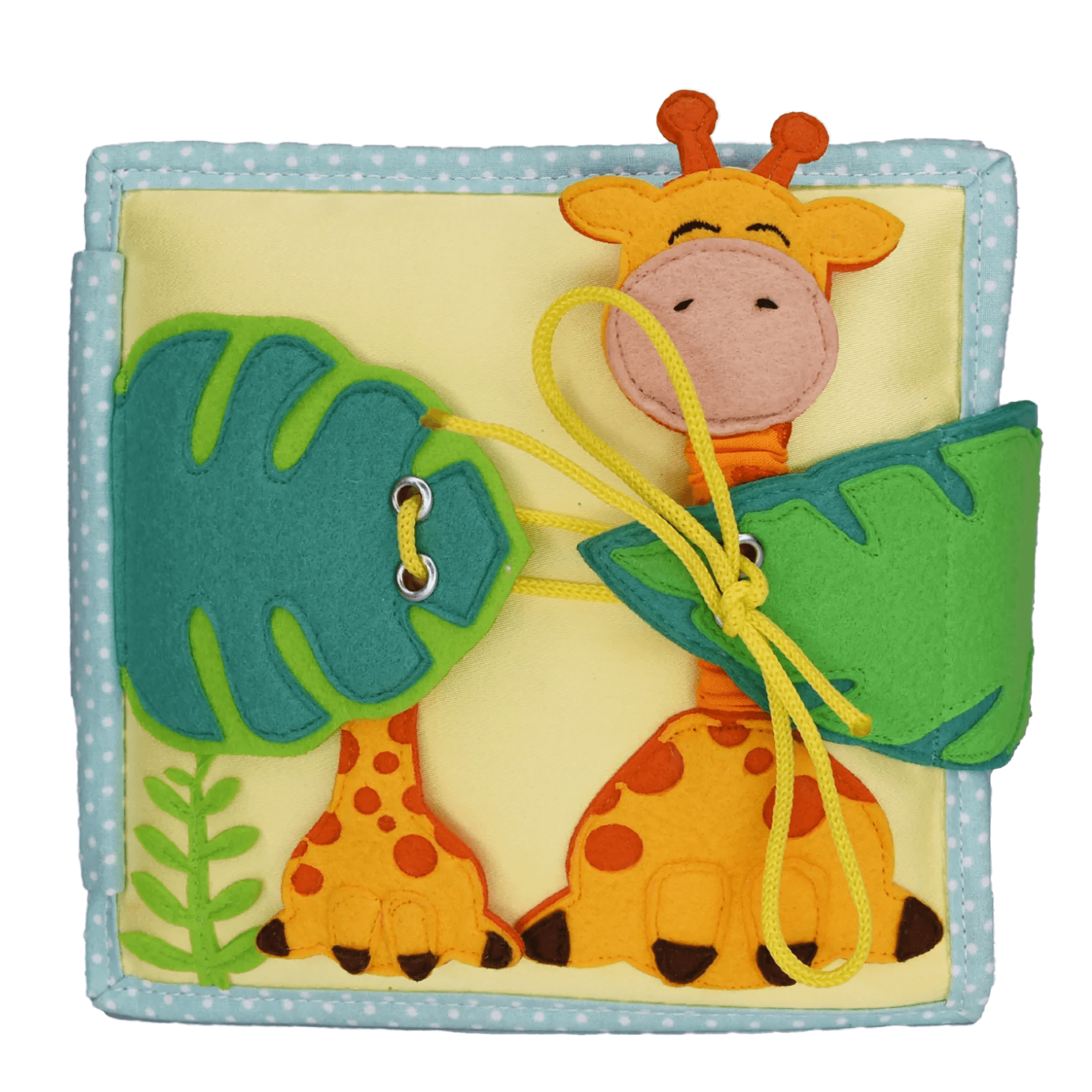 Mini Quiet Book "Jolly Jungle" (ab 18 Monaten) Jolly Designs - malmichmunt.com