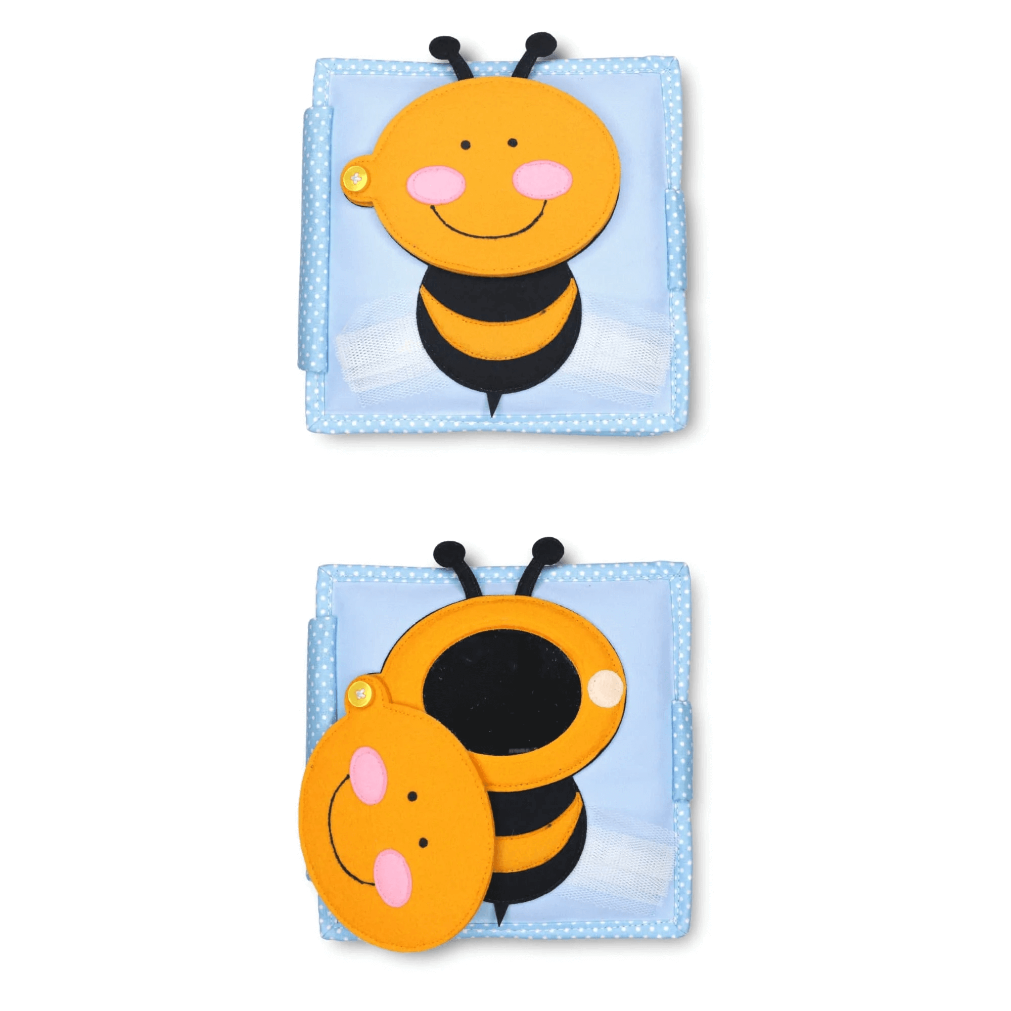 Mini Quiet Book "Kleine Biene" (ab 6 Monaten) Jolly Designs - malmichmunt.com