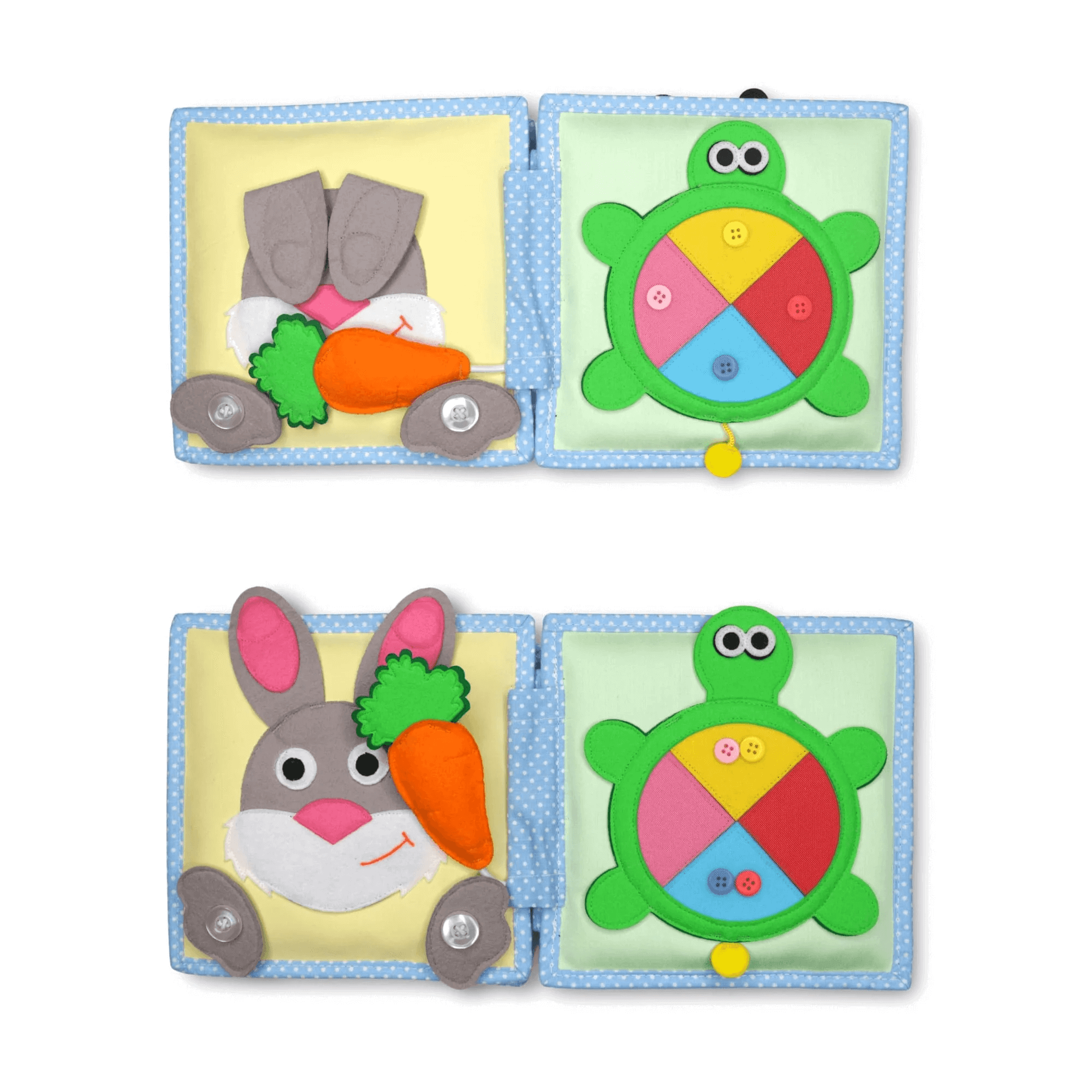 Mini Quiet Book "Kleine Biene" (ab 6 Monaten) Jolly Designs - malmichmunt.com