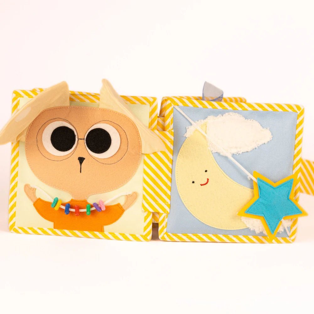 Mini Quiet Book "Kleine Buntschuppe" (ab 6 Monate) Jolly Designs - malmichmunt.com