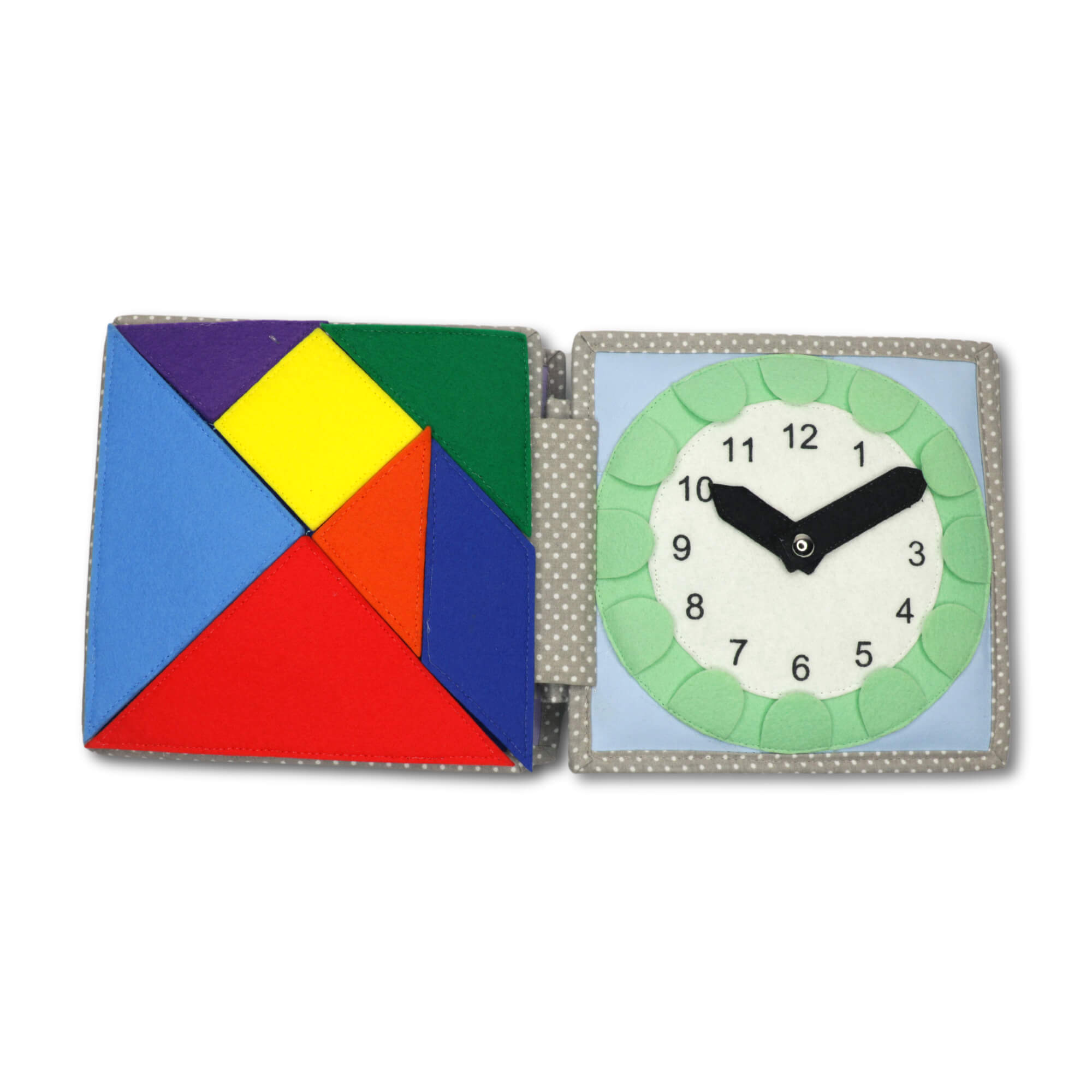 Mini Quiet Book "Kleiner Pilot" (ab 3 Jahren) Jolly Designs - malmichmunt.com