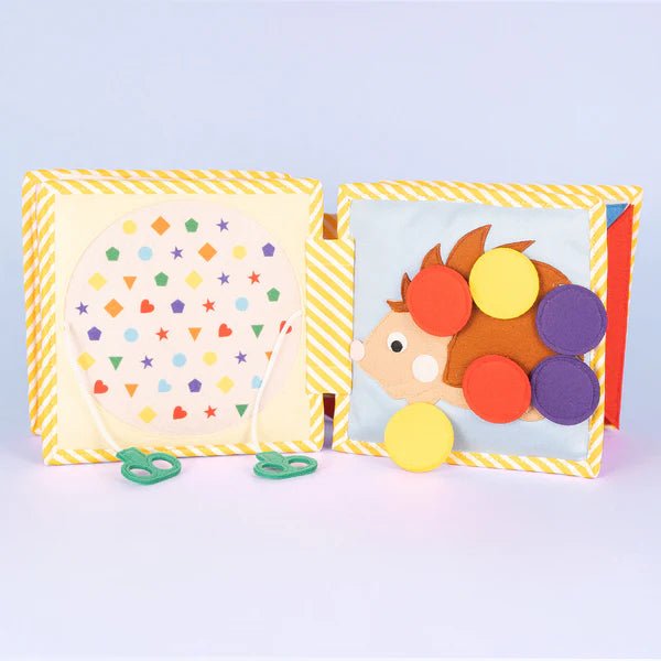 Mini Quiet Book "Spielewelt" (ab 3 Jahren) Jolly Designs - malmichmunt.com