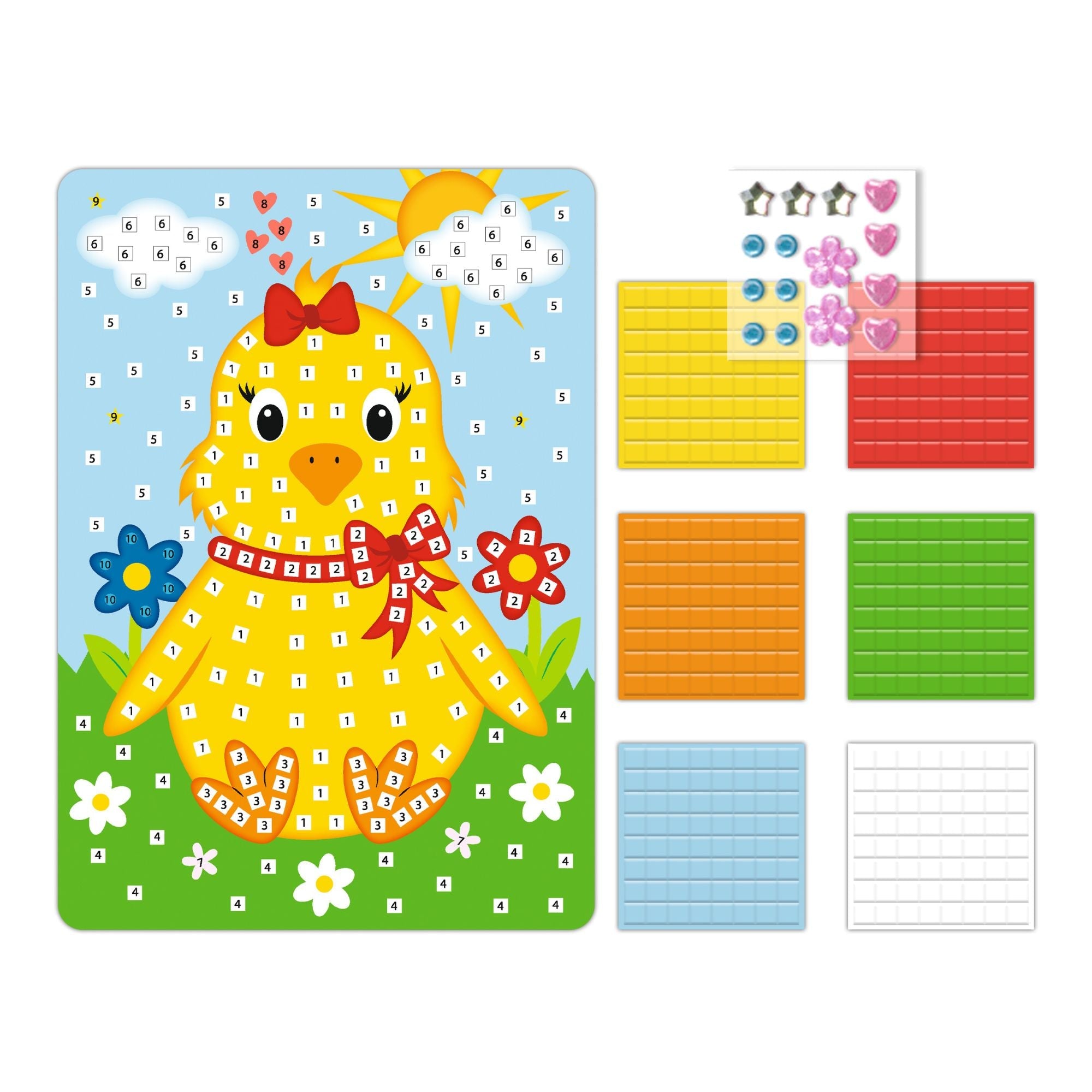 Moosgummi Mosaik "Küken" Ursus - malmichmunt.com