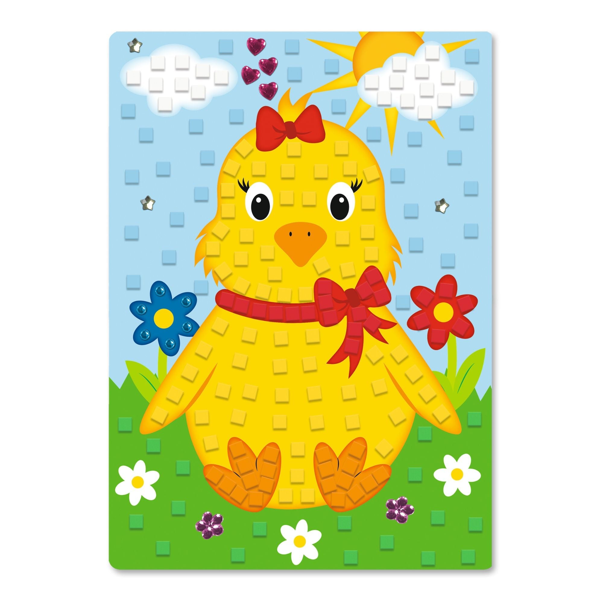 Moosgummi Mosaik "Küken" Ursus - malmichmunt.com