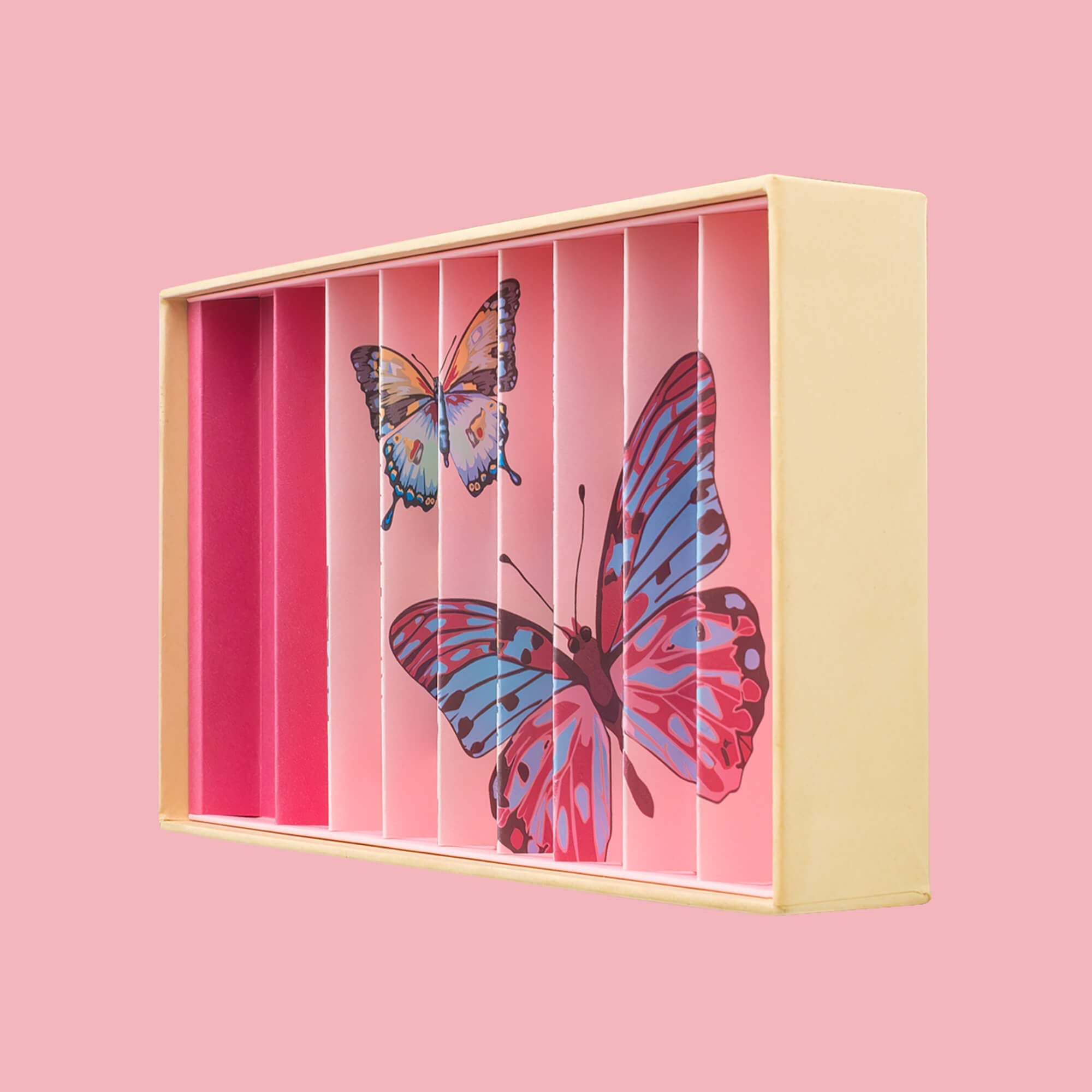 Murmel - Box Schmetterling Anamorphic Billes & Co - malmichmunt.com