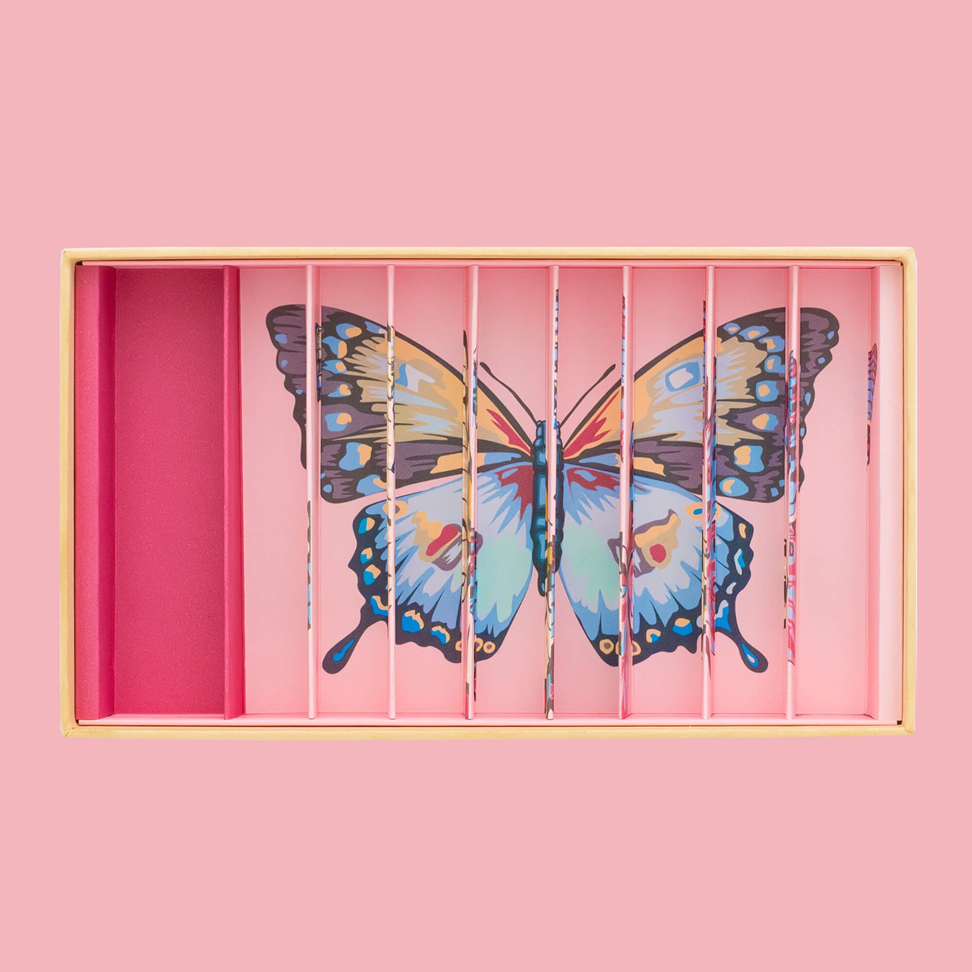Murmel - Box Schmetterling Anamorphic Billes & Co - malmichmunt.com