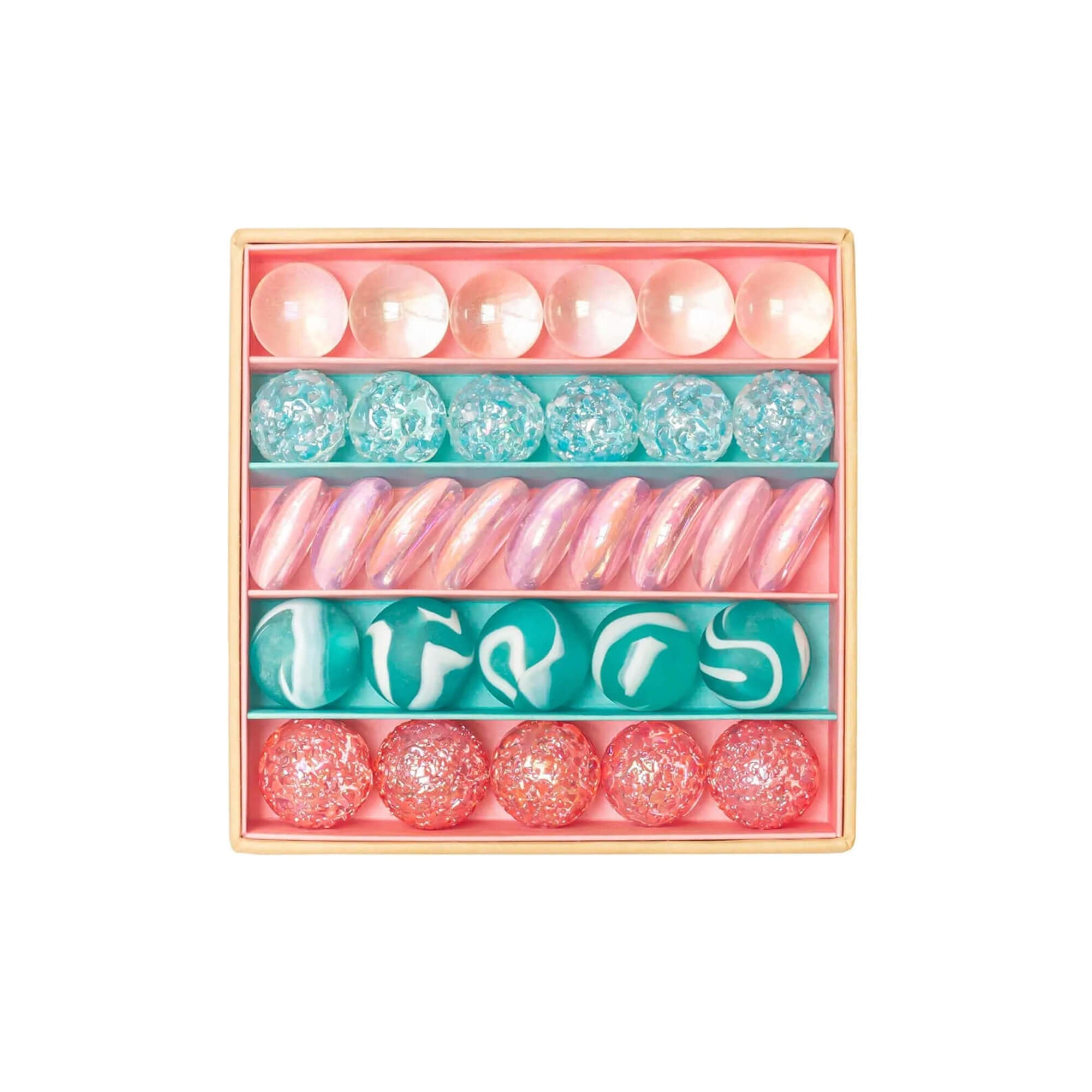 Murmeln Miami Wave Mini - Box Billes & Co - malmichmunt.com