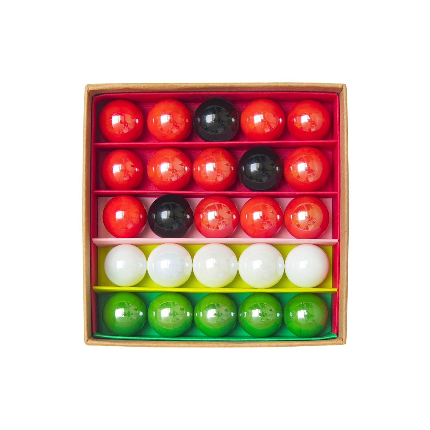 Murmeln Wassermelone Mini - Box Billes & Co - malmichmunt.com