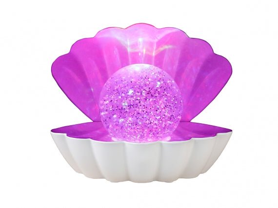 Muschellampe Weiß – Dekorative Tischlampe in Muschelform | i - Total i - Total - malmichmunt.com