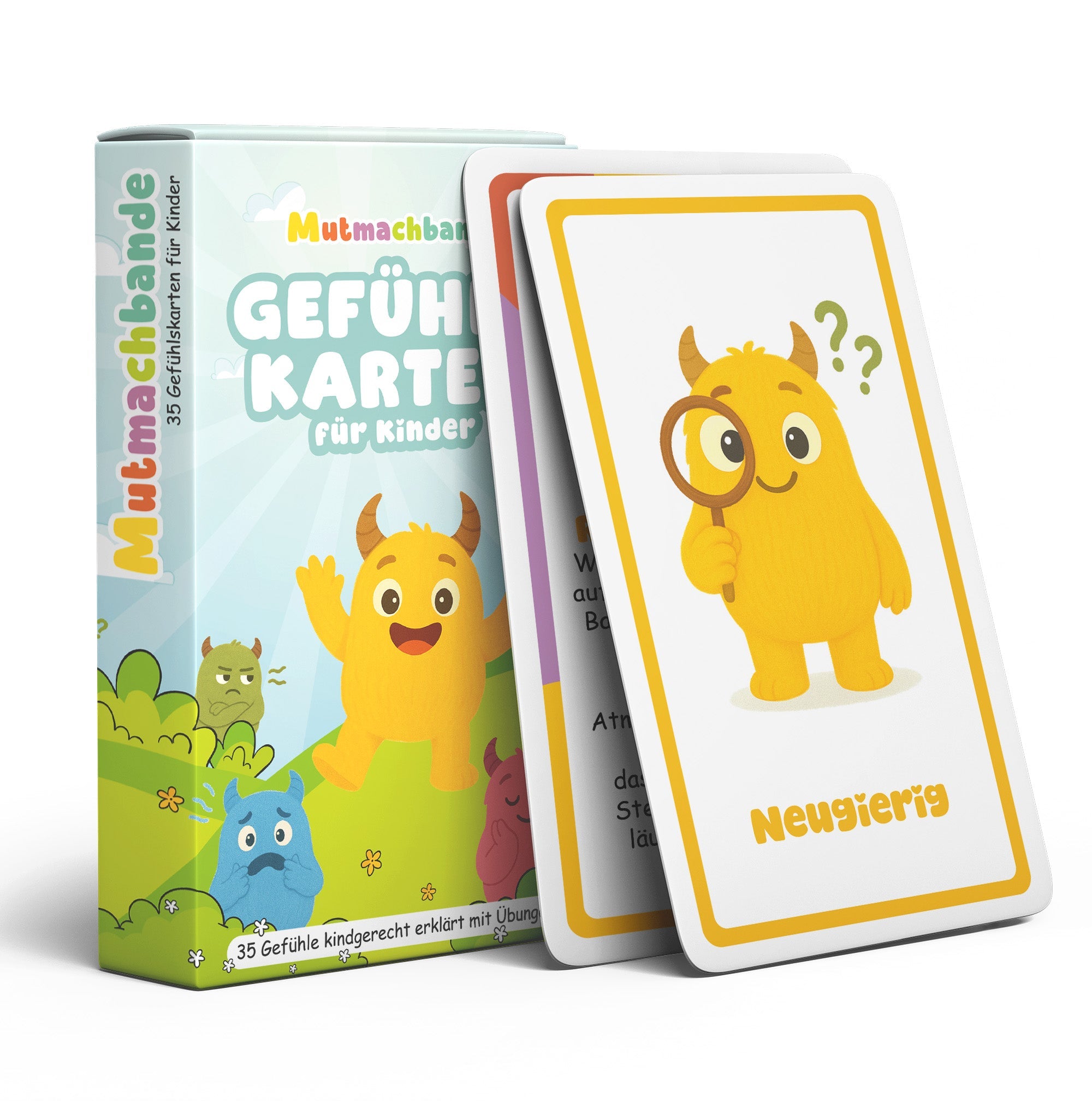 Mutmachbande Gefühlskarten für Kinder Jeka - malmichmunt.com