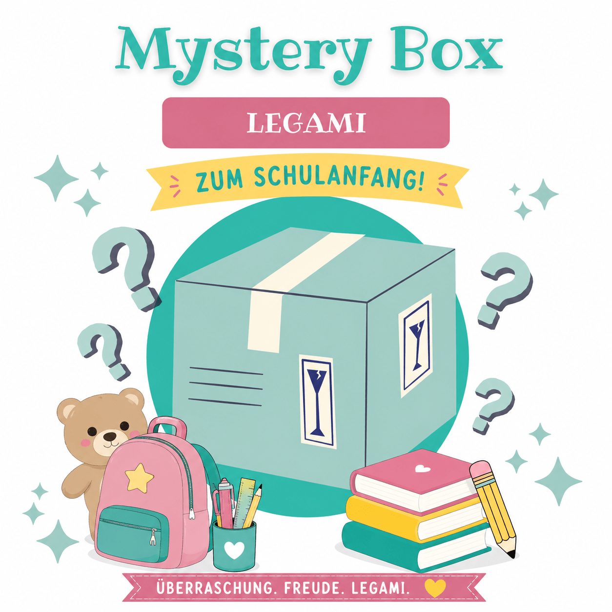 Mysterybox - Legami Schulanfang Jeka - malmichmunt.com