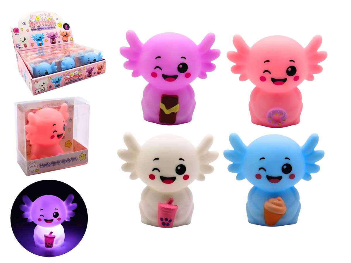 Nachtlicht Kawaii Axolotl Funtrading - malmichmunt.com