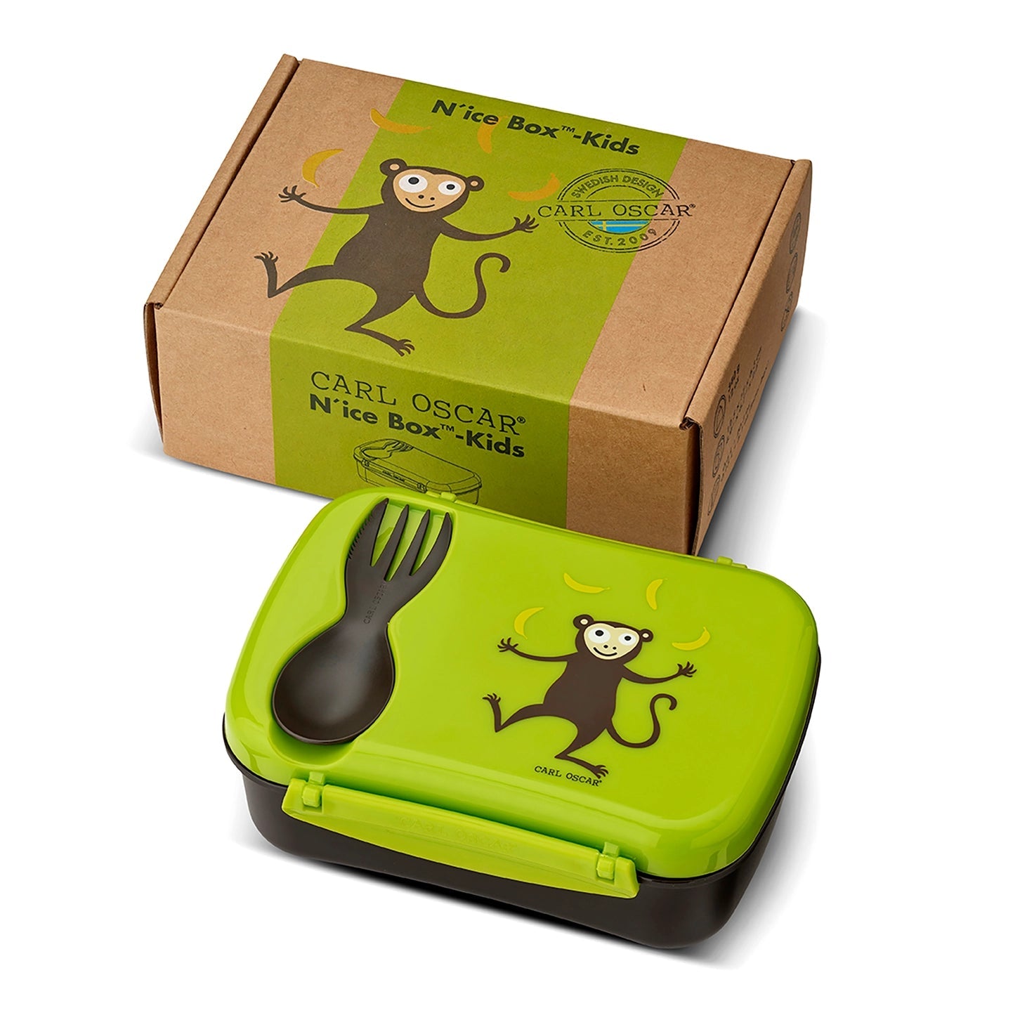 N'ice Box Kids Brotdose mit Kühlakku Carl Oscar - malmichmunt.com