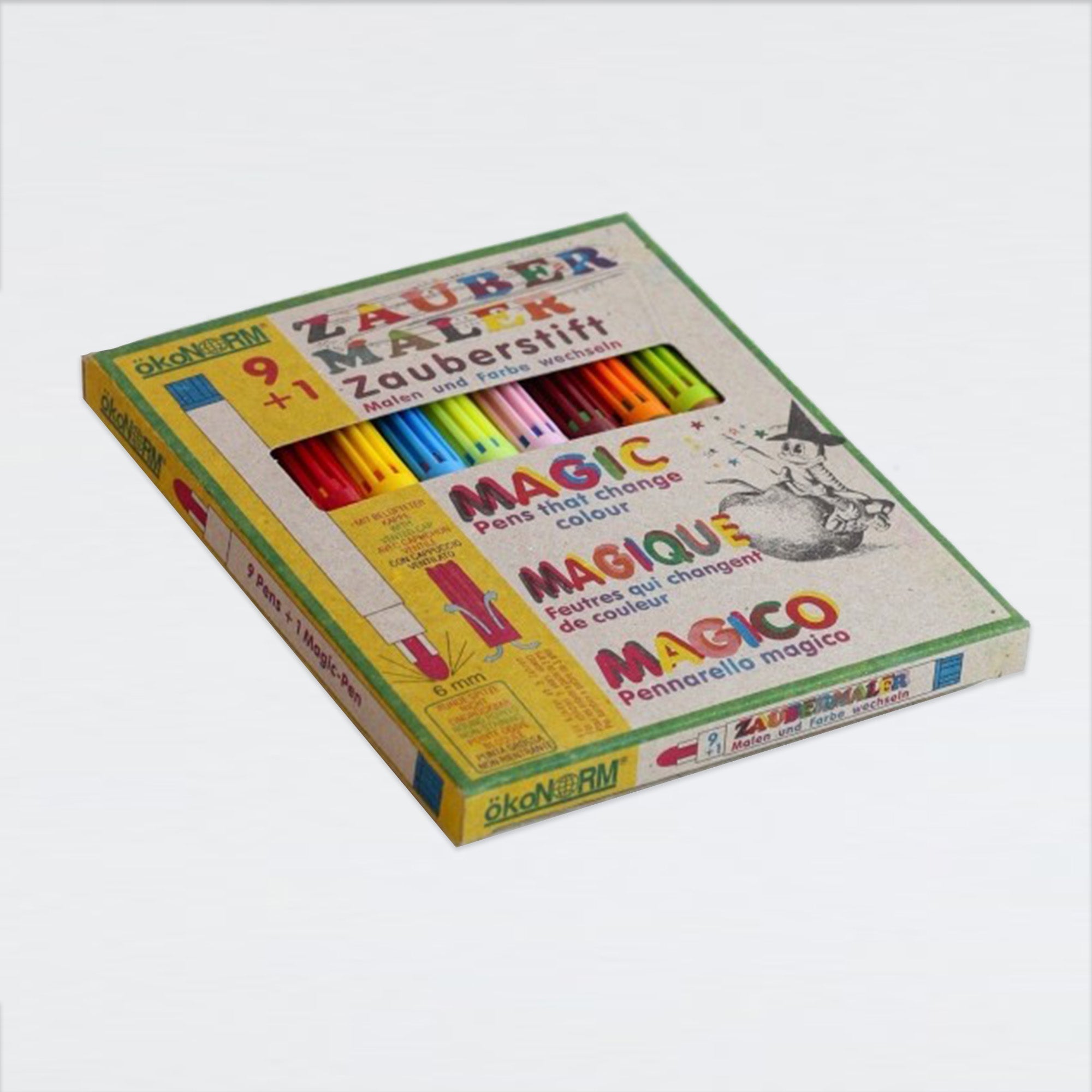 ökoNORM Zaubermaler 9+1, inkl. Farbwechselstift - 9 Farben ökoNorm - malmichmunt.com