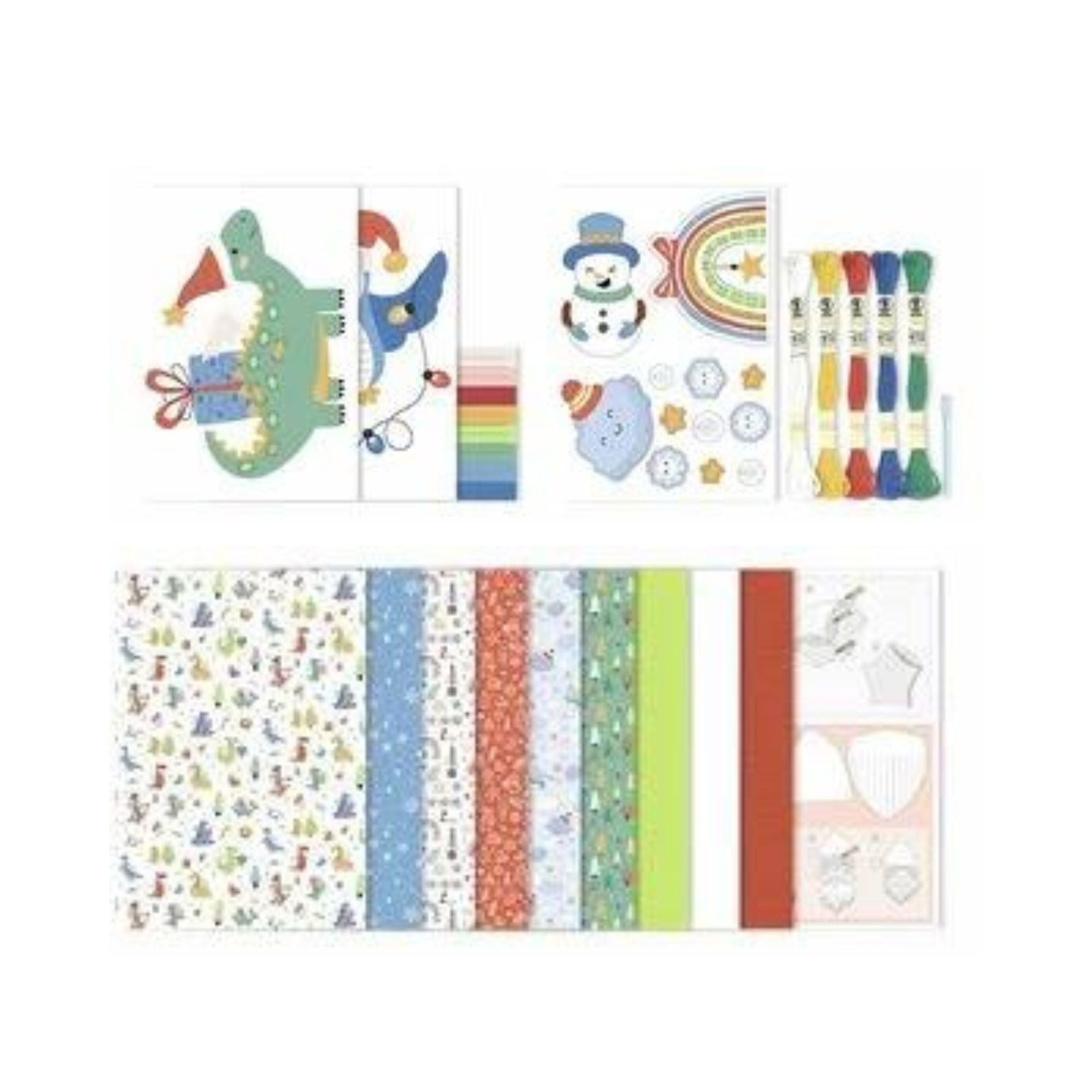 Papier - Bastelset "Winter holidays" Ursus - malmichmunt.com