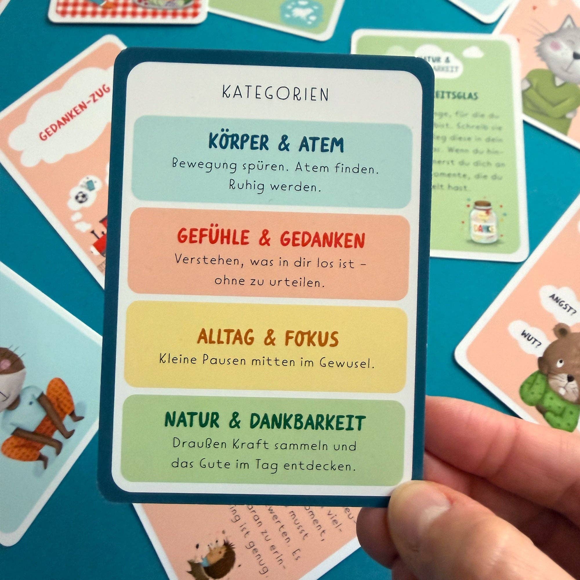Pause im Kopf – Achtsamkeitskarten für Kinder Rüsselfuchs - malmichmunt.com