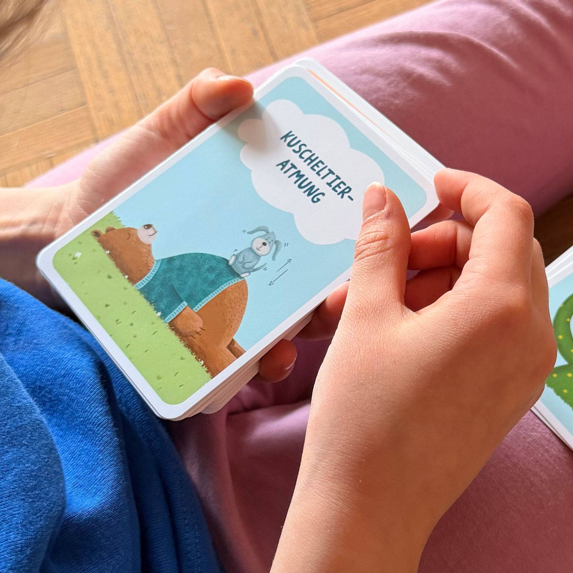 Pause im Kopf – Achtsamkeitskarten für Kinder Rüsselfuchs - malmichmunt.com