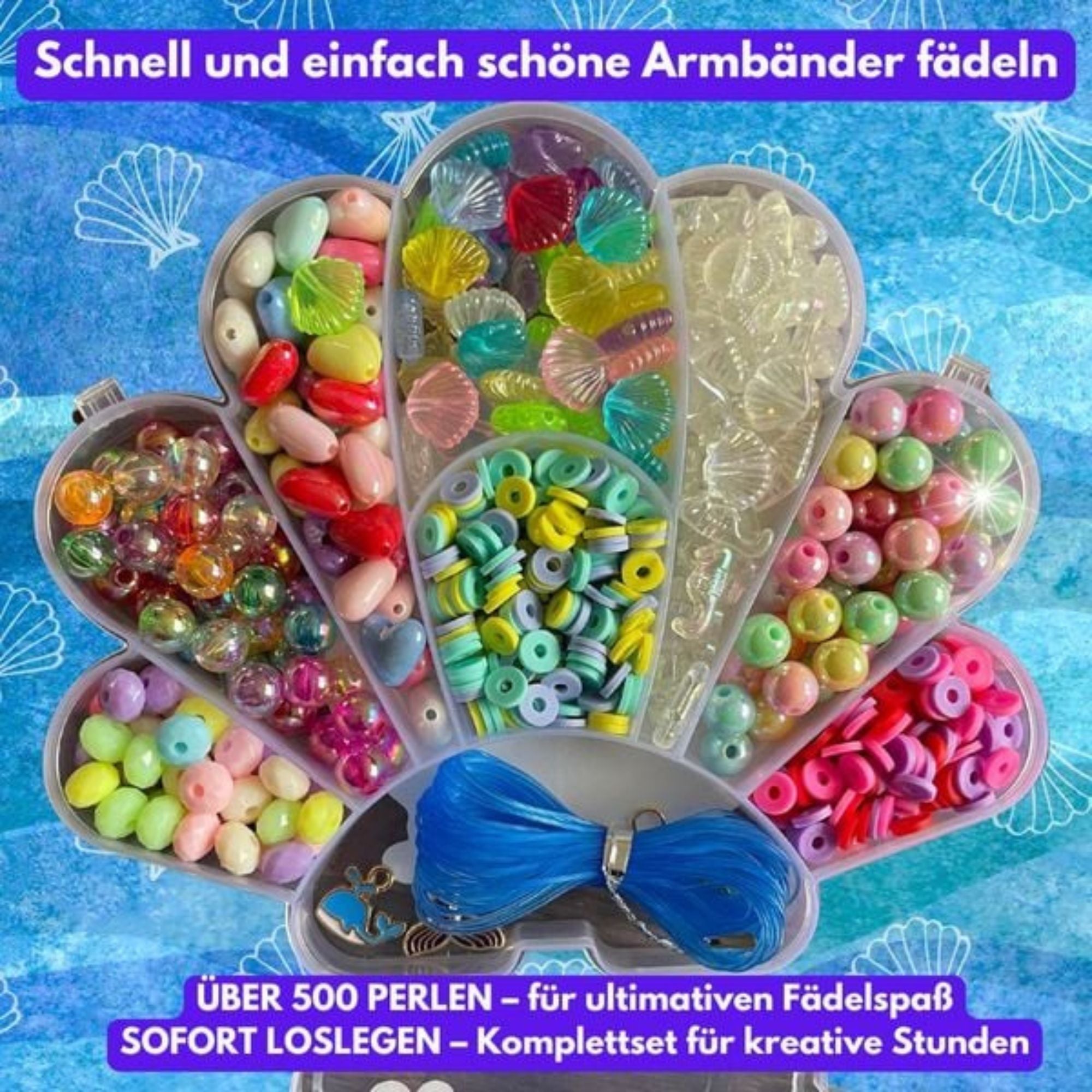 Perlenset Meerjungfrauen TOPP Verlag - malmichmunt.com