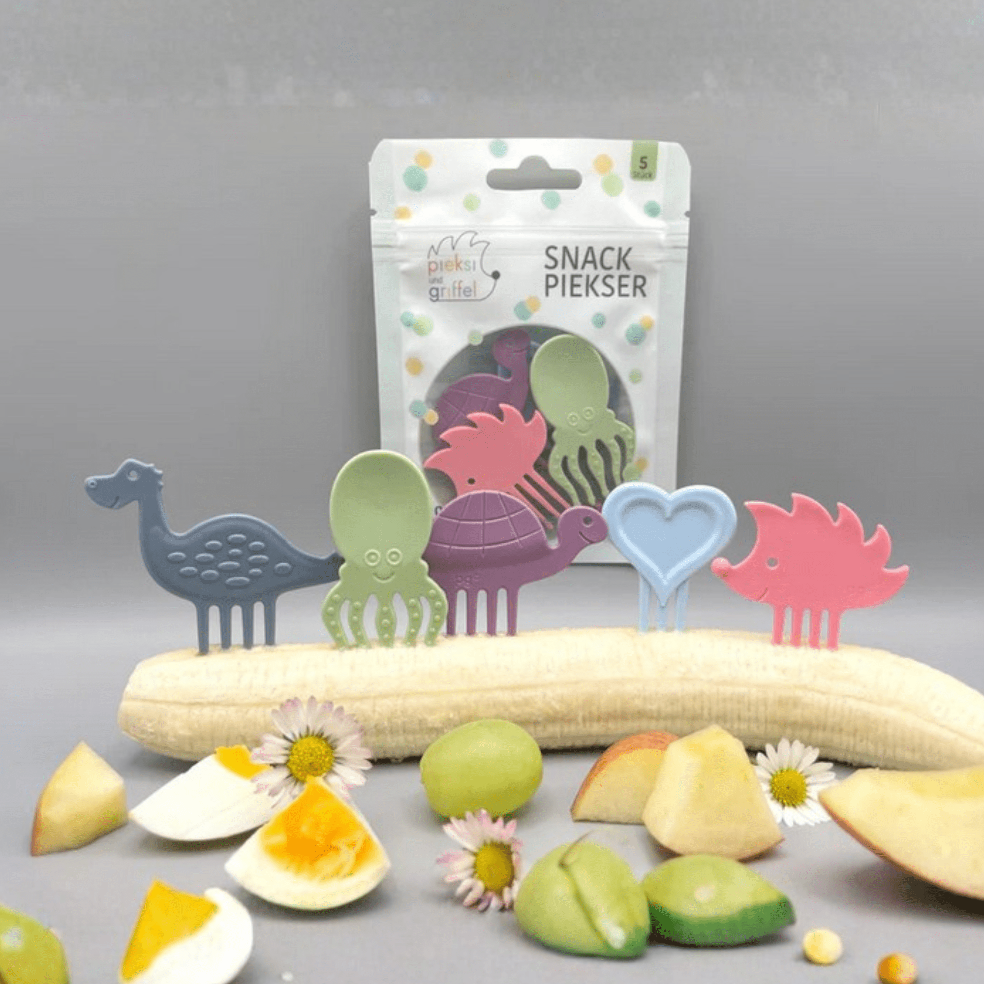 Piksi und Griffel Snack Piekser - "Pieksi me Softly" Pieksi und Griffel - malmichmunt.com