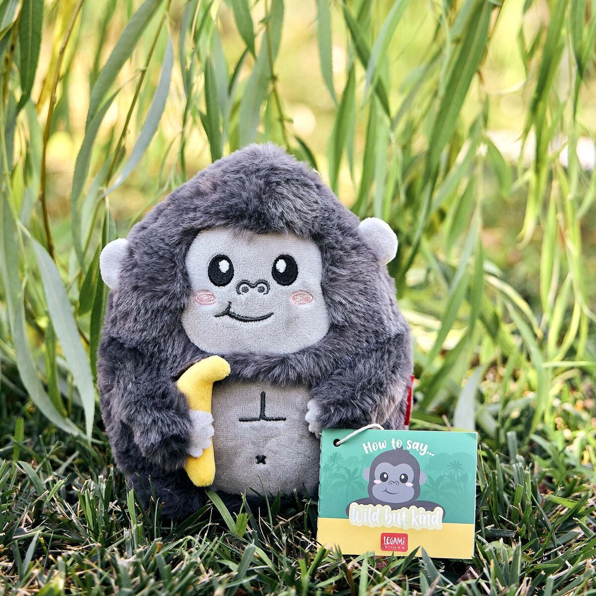 Plüschtier Gorilla - Mini Super Soft! Legami - malmichmunt.com