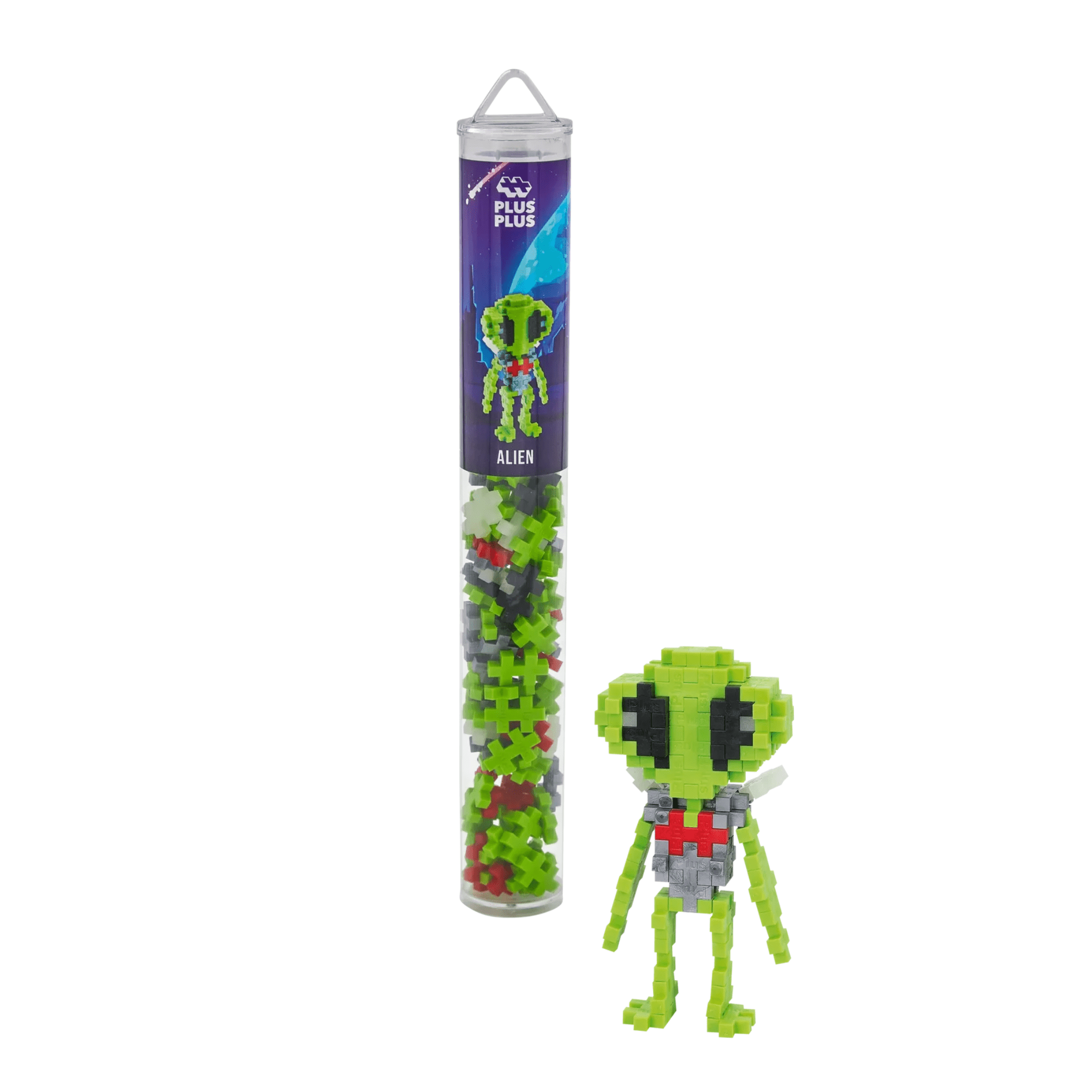 Plus - Plus 100 Kreativ Bausteine Alien Plus Plus - malmichmunt.com