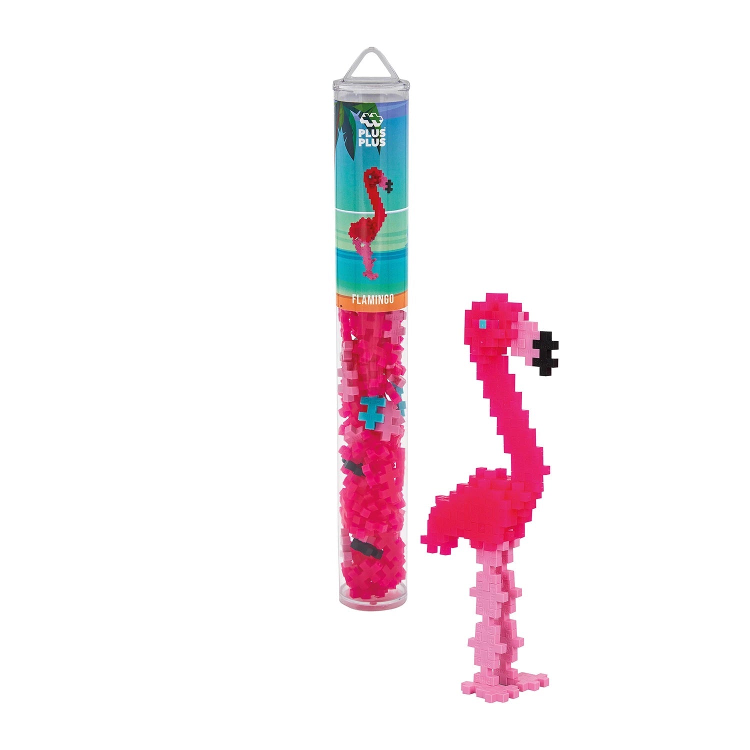 Plus - Plus 100 Kreativ Bausteine Flamingo Plus Plus - malmichmunt.com