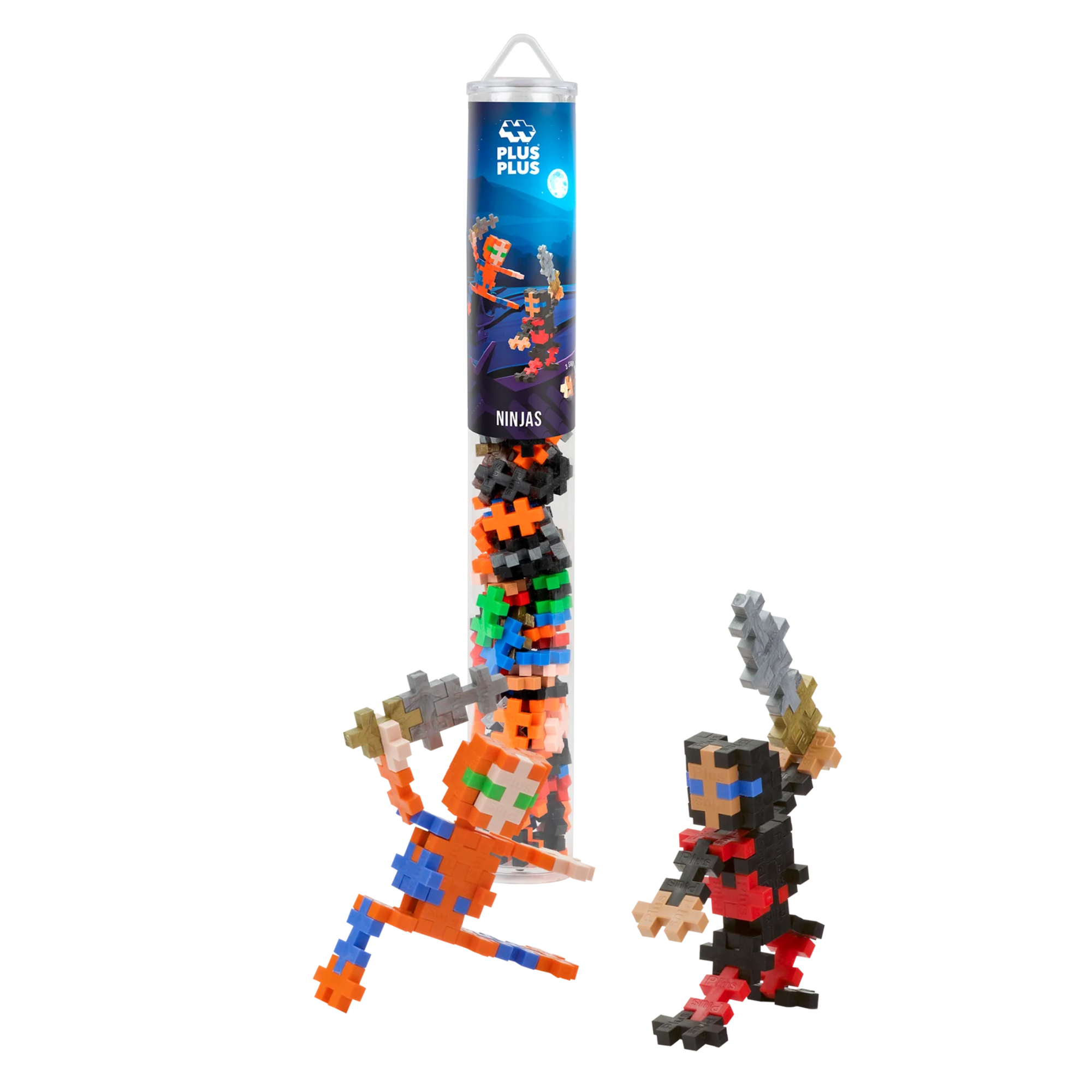 Plus - Plus 100 Kreativ Bausteine Ninjas Plus Plus - malmichmunt.com