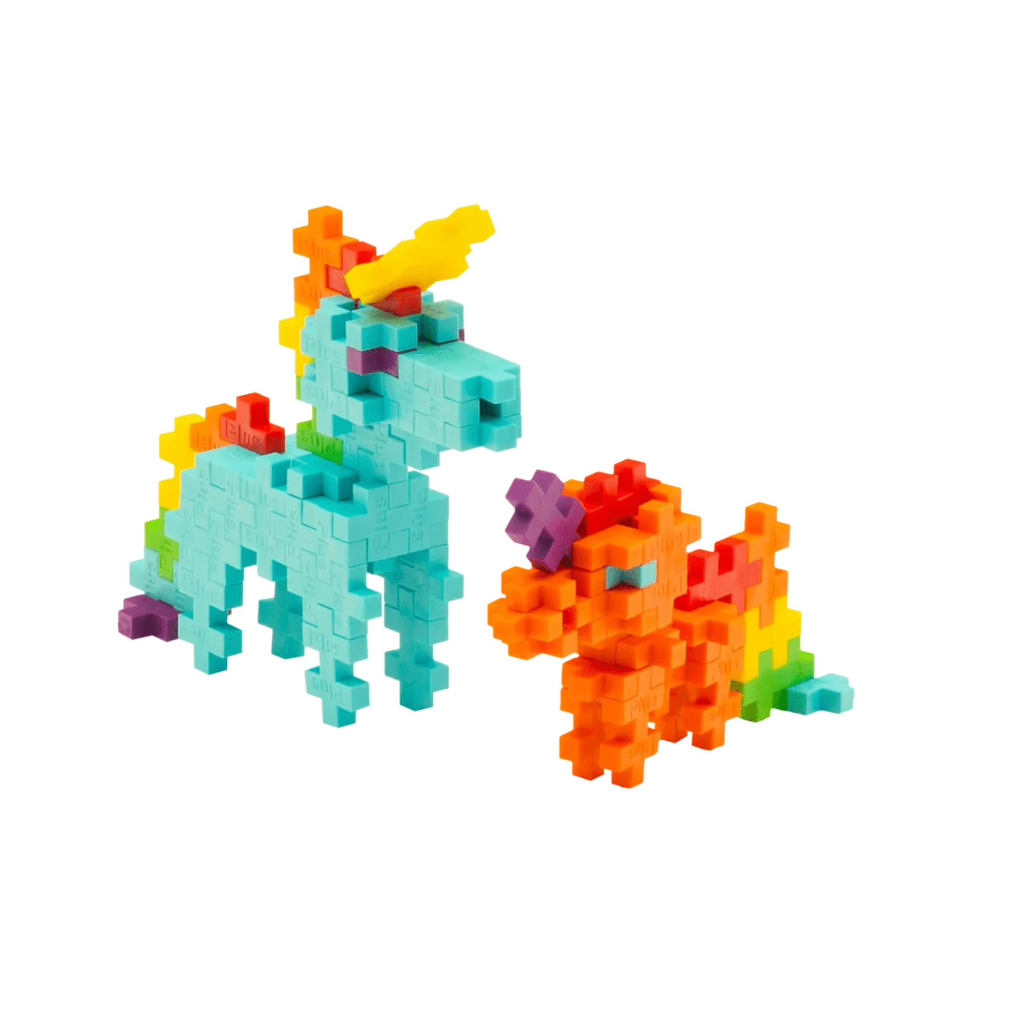 Plus - Plus 100 Kreativ Bausteine Regenbogen Einhorn Plus Plus - malmichmunt.com