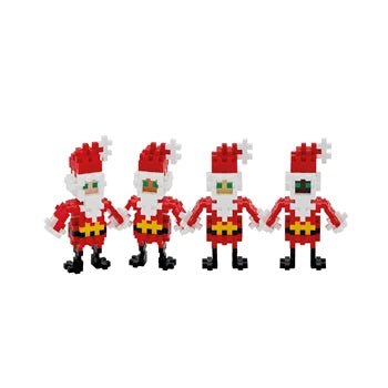 Plus - Plus 100 Kreativ Bausteine Weihnachtsmann Plus Plus - malmichmunt.com