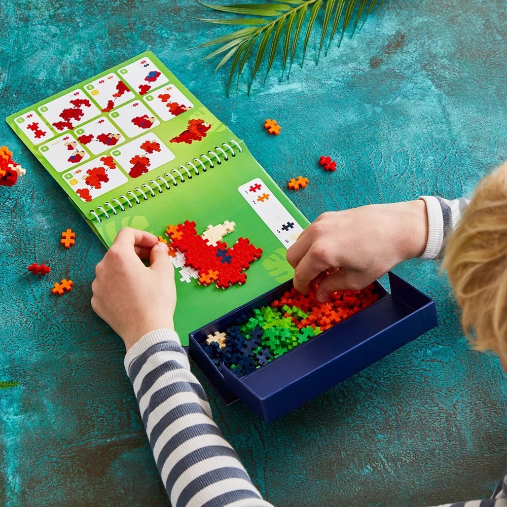 Plus - Plus 125 Kreativ Bausteine Puzzle Dinosaurier Plus Plus - malmichmunt.com