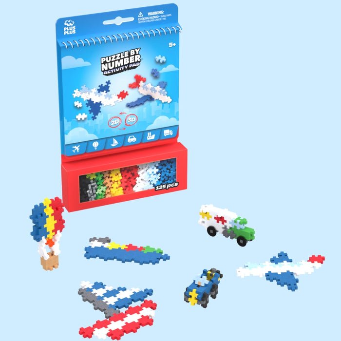 Plus - Plus Activity Pad - Fahrzeuge Plus Plus - malmichmunt.com