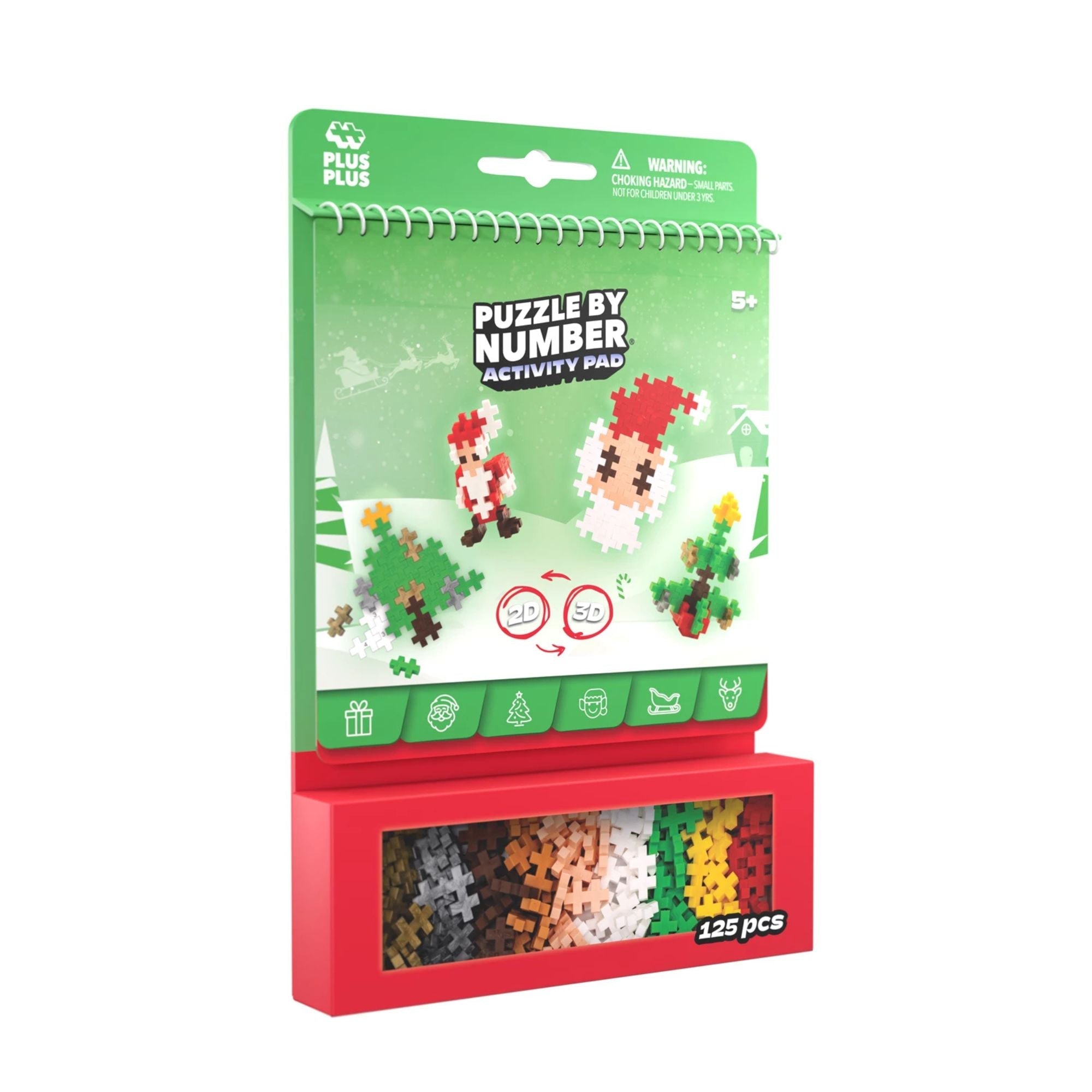 Plus-Plus Activity Pad - Weihnachten Plus Plus - malmichmunt.com