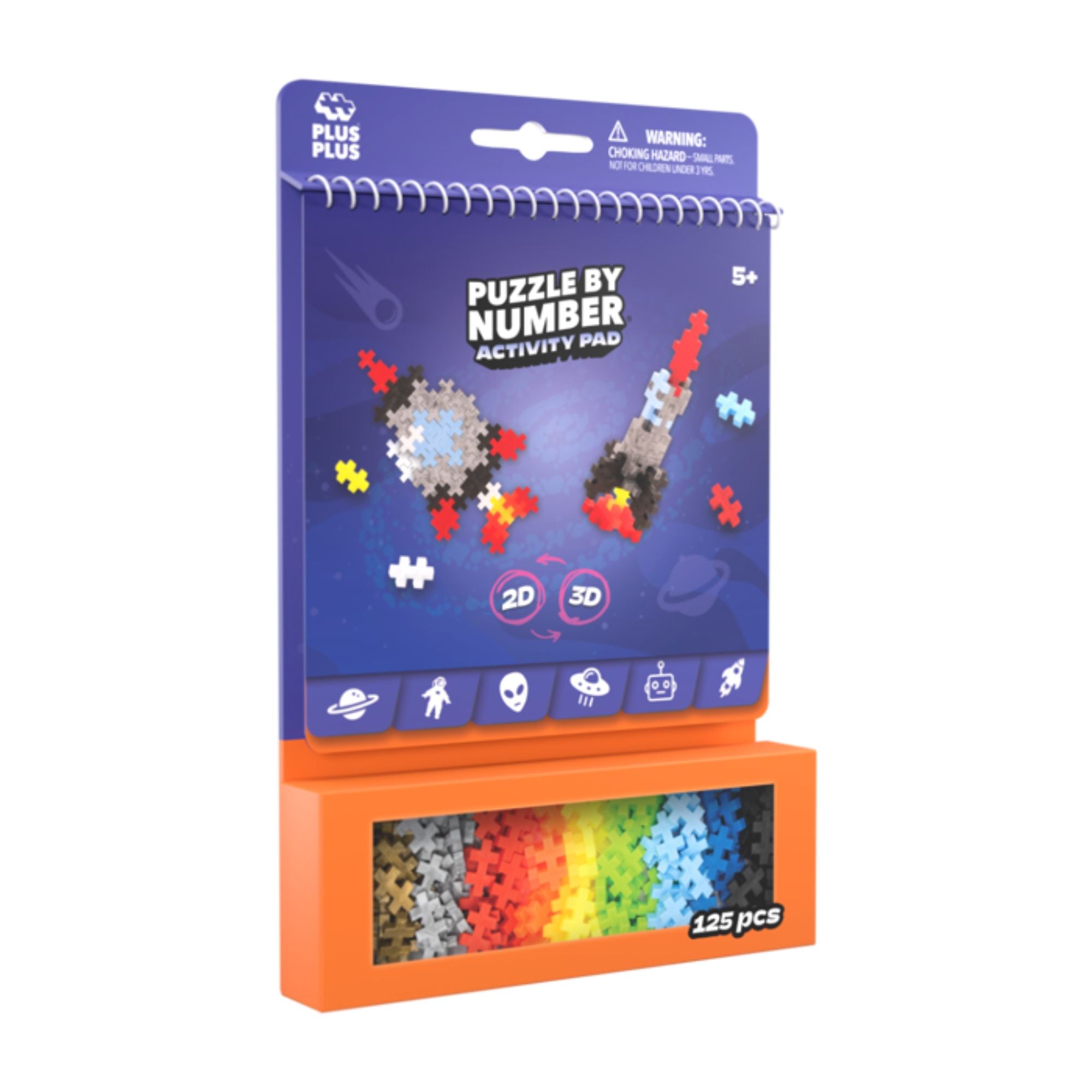 Plus - Plus Activity Pad - Weltraum Plus Plus - malmichmunt.com